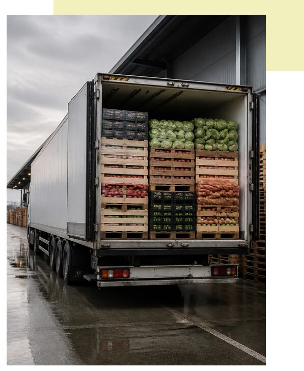 Перевозка плодоовощной продукции в Юбилейного по цене от 5152 р. | Агросервис-Юбл