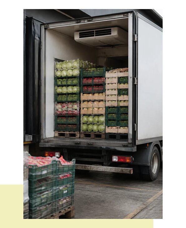 Перевозка плодоовощной продукции оптом напрямую в Юбилейного